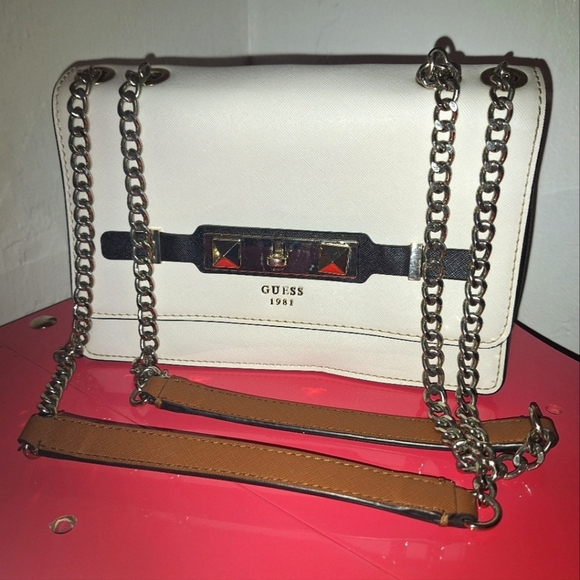 Guess 1981 Cherie Convertible Flap Crossbody Bag - Picture 6 of 9